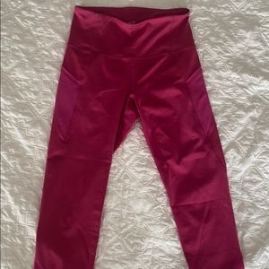 Old Navy Pink Cropped Leggings